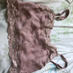 Satin Brandy Melville Tank top/ bralette